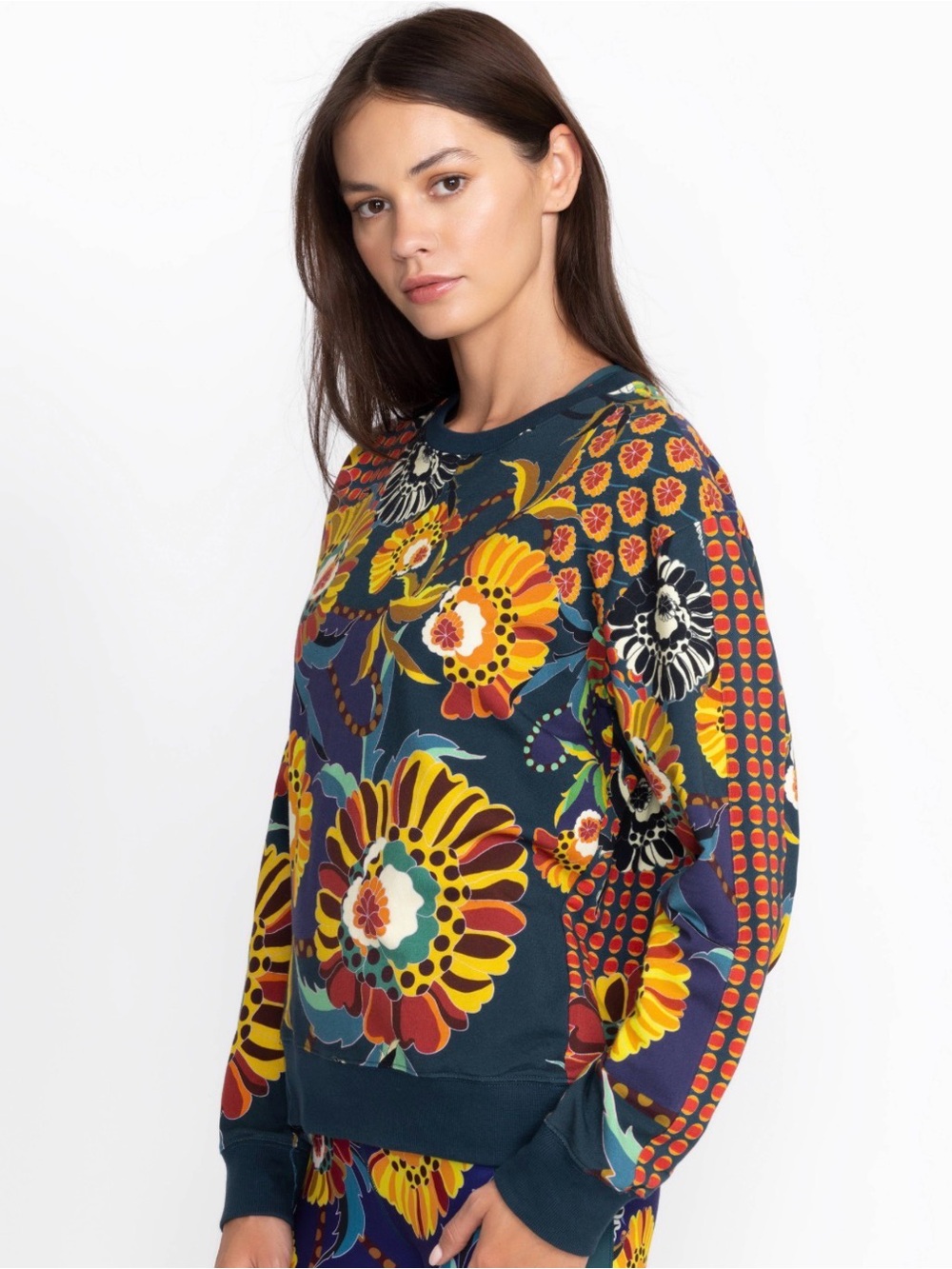 Johnny Was The Janie Favorite Relaxed Tape Sweatshirt